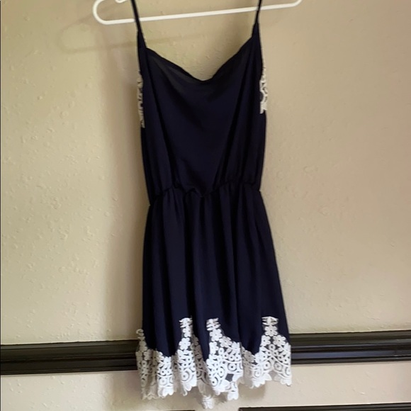 navy blue dress - Picture 2 of 2